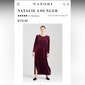 NATORI NATALIE LOUNGER NIGHTGOWN-M